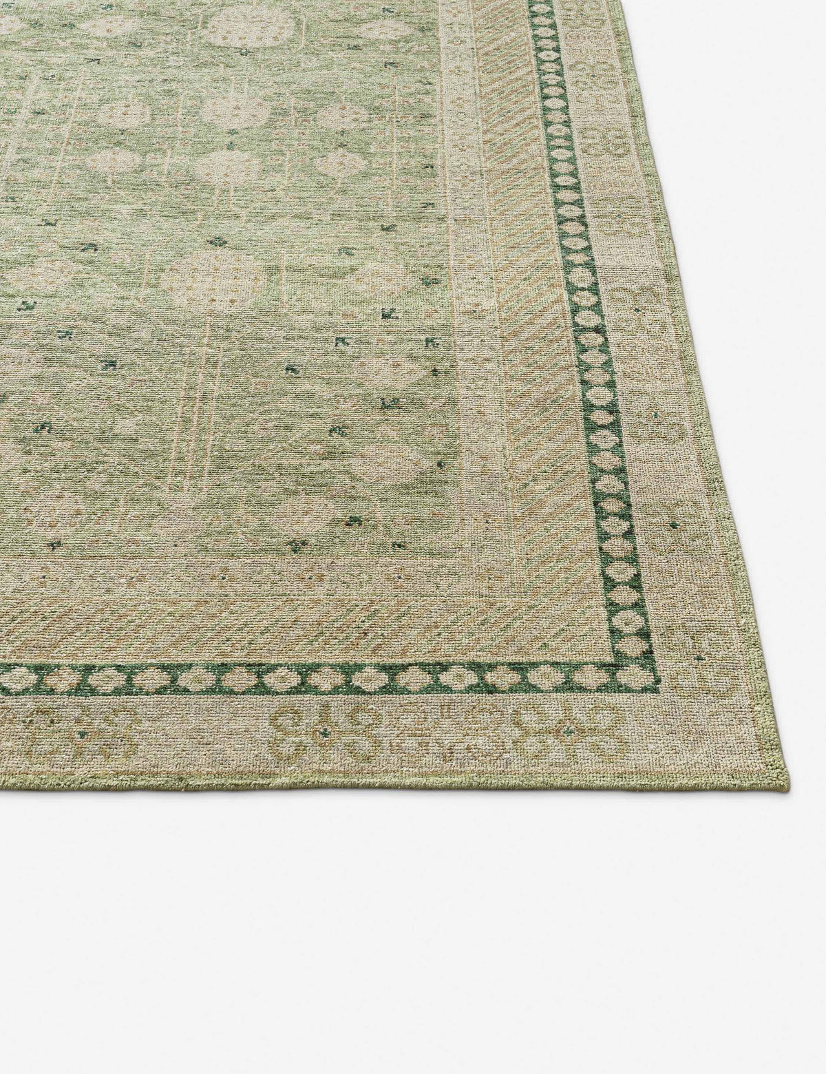 Kasha Hand-Knotted Wool Rug