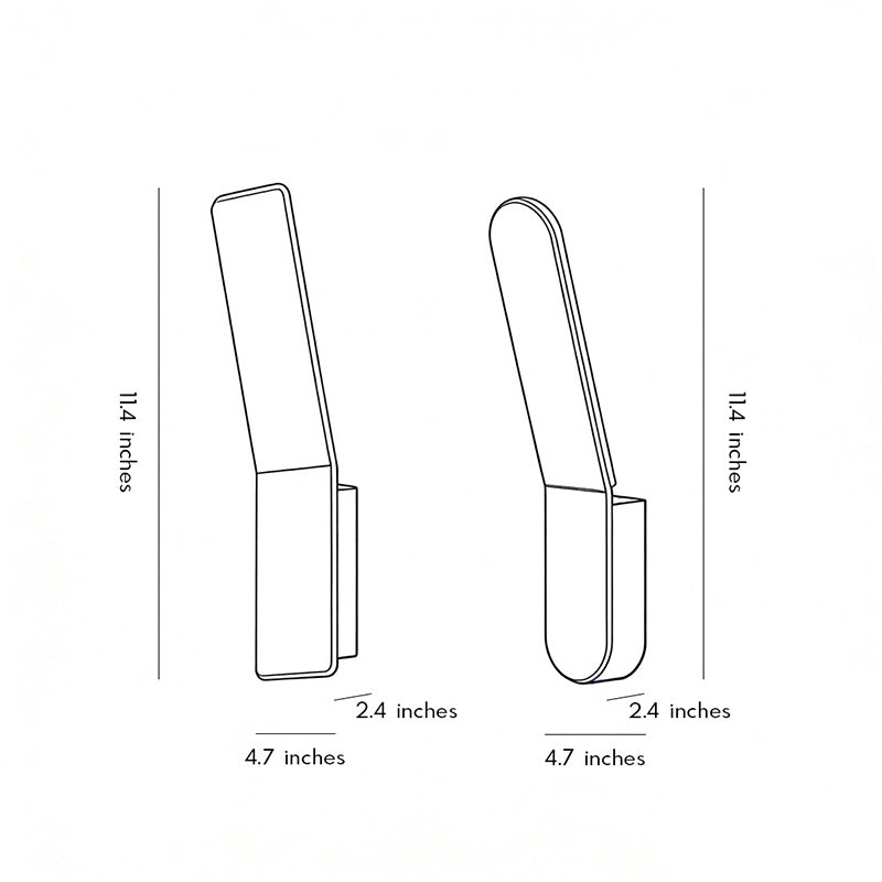 [Open-Box]Backlit Wall Lamp Minimalist Creative LED Aluminum Light
