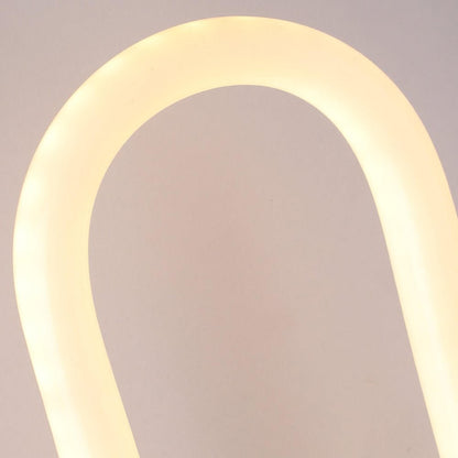 [Open-Box]Modern Indoor Oval LED Wall Sconces - 16'' H, Black