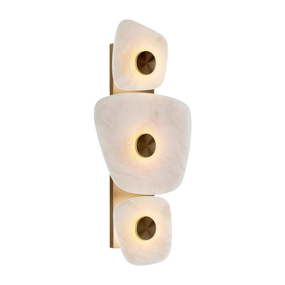 Wall Art Lighted Italian Minimalist Copper Marble Lamp