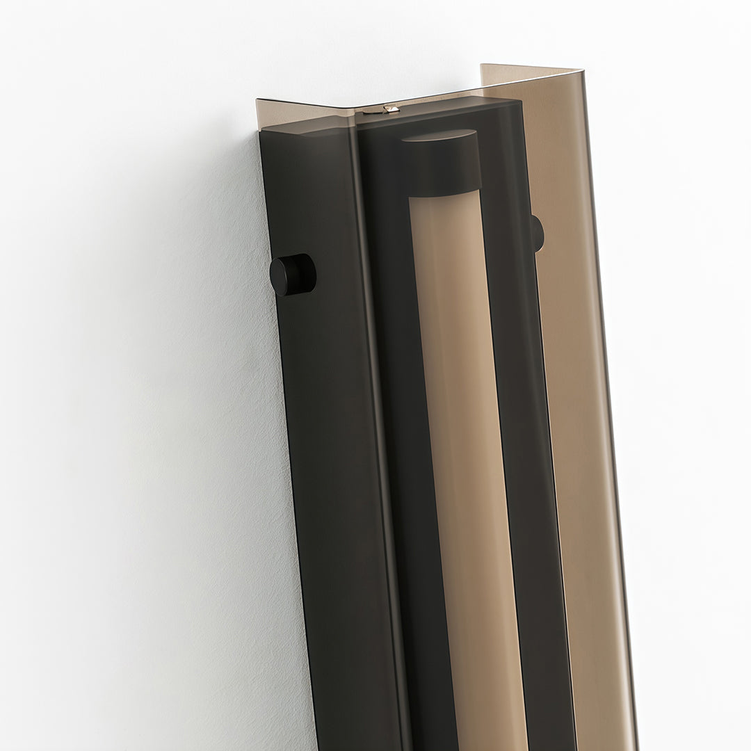 Wall Light Decorations Minimalist Modular Black Vertical Linear Lamp