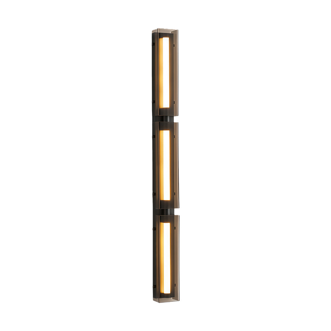 Wall Light Decorations Minimalist Modular Black Vertical Linear Lamp