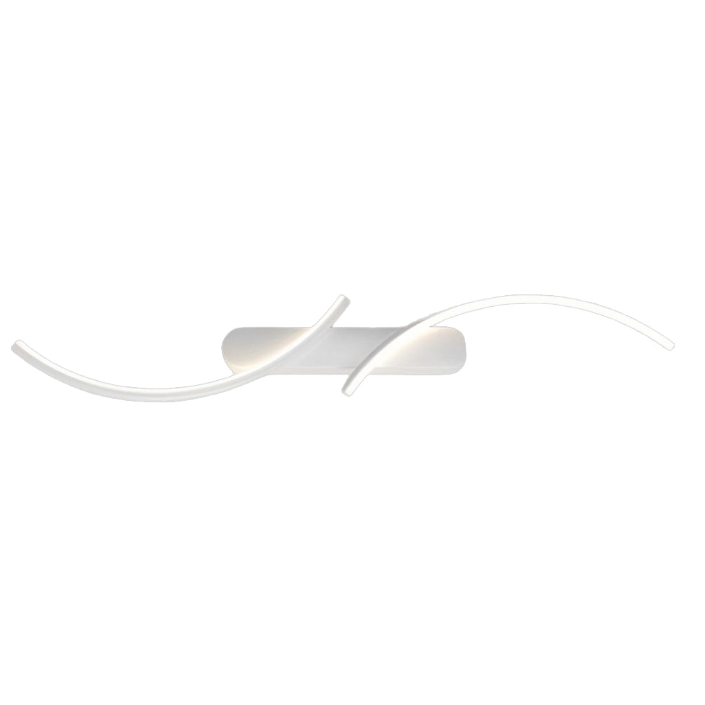 [Open-Box] Creative S-shaped LED Three-color Light Modern Wall Sconce Lighting