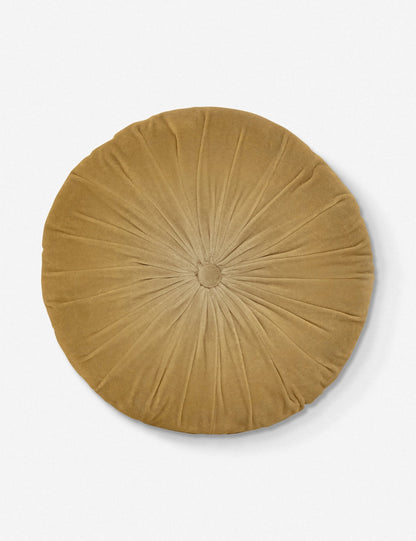 Monroe Velvet Round Pillow