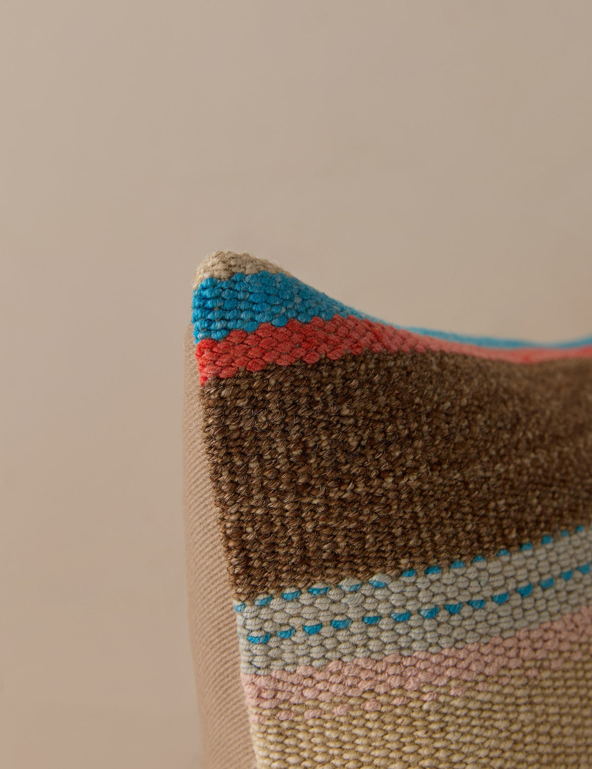 Vintage Lumbar Pillow No. 323, 12" x 20"
