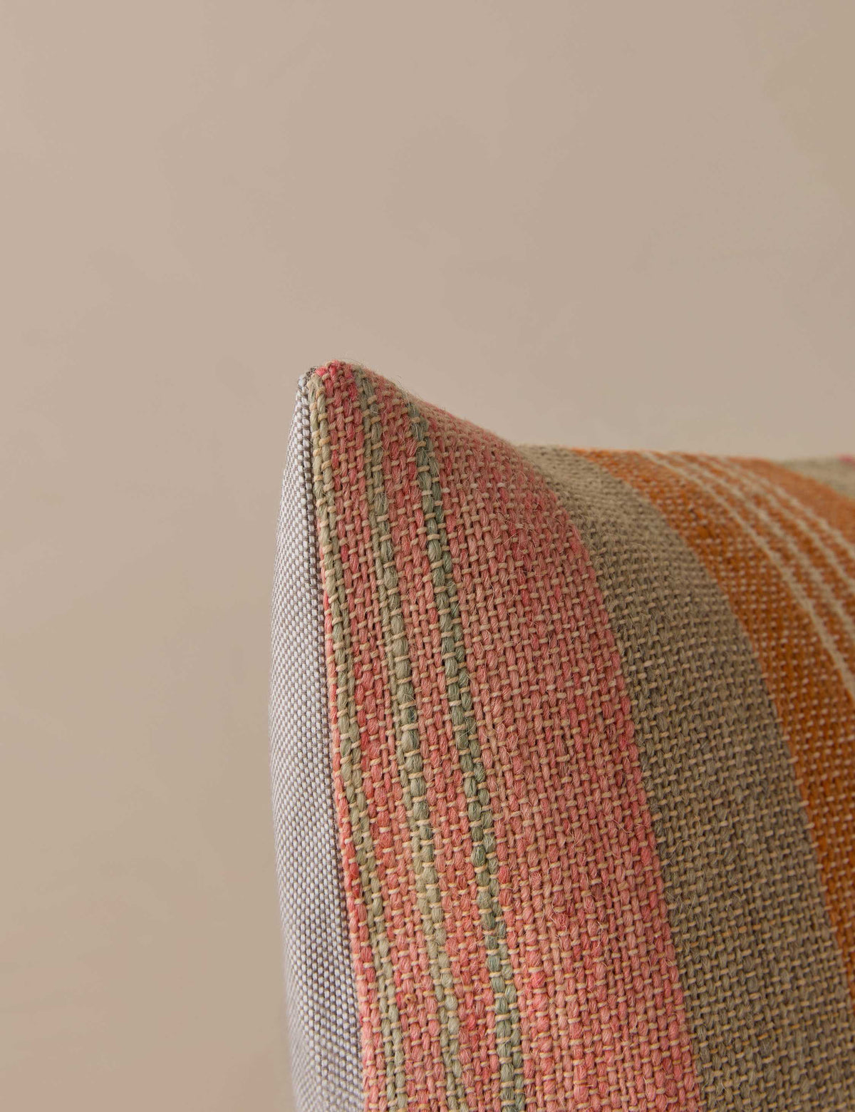 Vintage Lumbar Pillow No. 344, 12" x 20"
