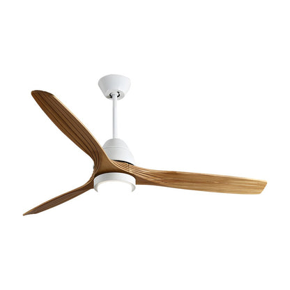 [Open-Box]Nordic 52-Inch 3-Blade Wooden Ceiling Fan Light with Remote, 6-Speed