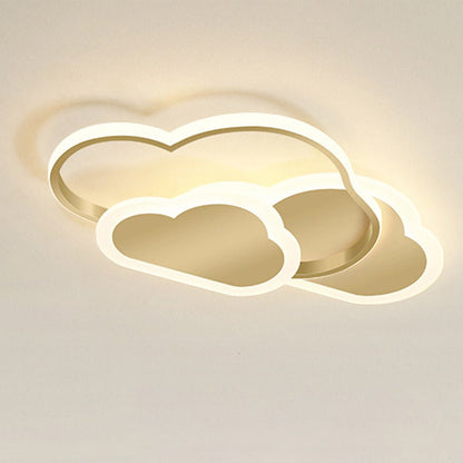 [Open-Box]Nordic Creative Arc Design Cloud Shape Energy-saving LED Ceiling Lamps