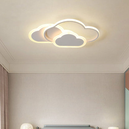 [Open-Box]Nordic Creative Arc Design Cloud Shape Energy-saving LED Ceiling Lamps