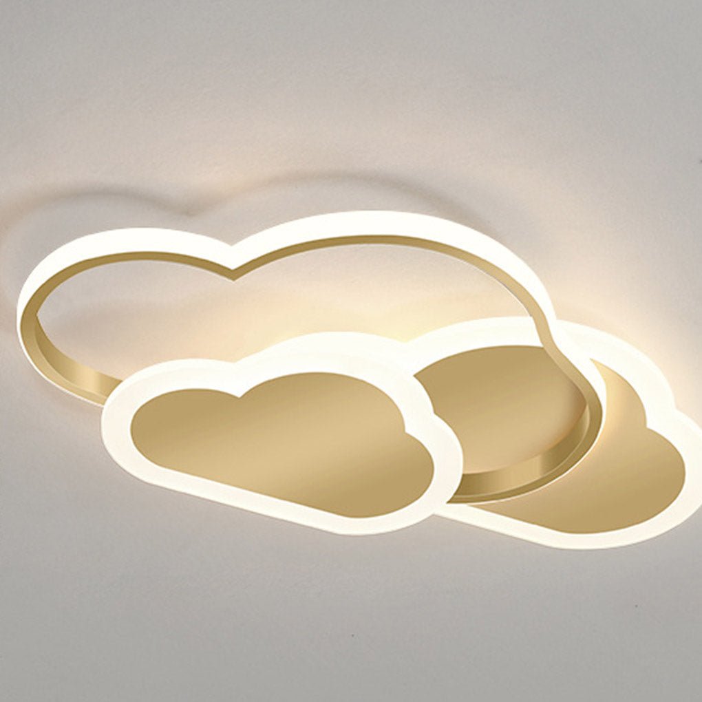 [Open-Box]Nordic Creative Arc Design Cloud Shape Energy-saving LED Ceiling Lamps