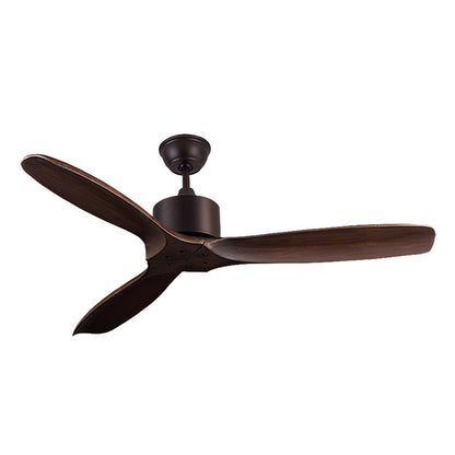 Wood Ceiling Fans with Light Modern 3-Blade Fandelier Ceiling Fans