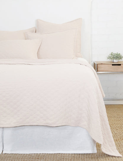 Ojai Cotton Matelassé Sham by Pom Pom at Home