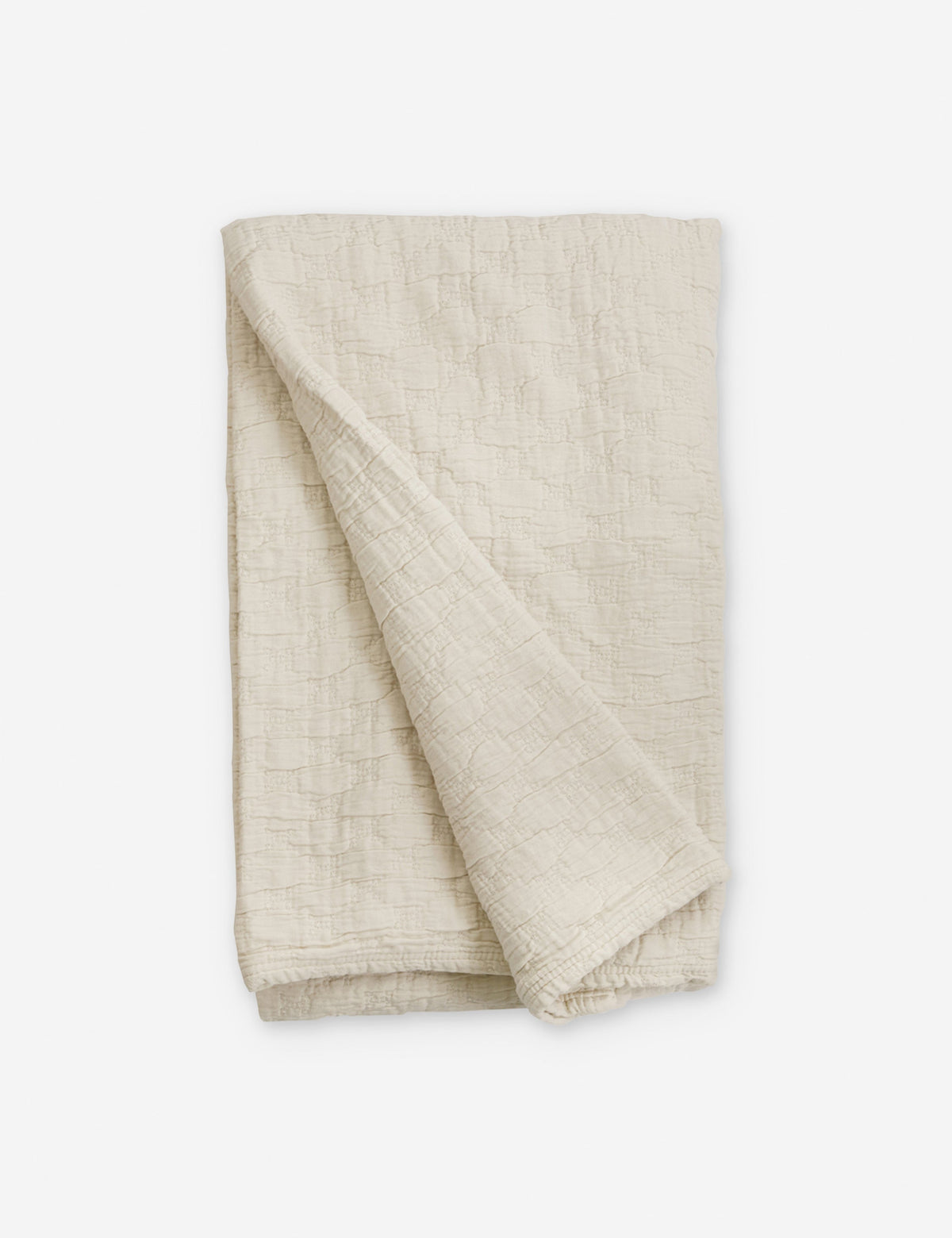 Ojai Cotton Matelassé Coverlet by Pom Pom at Home