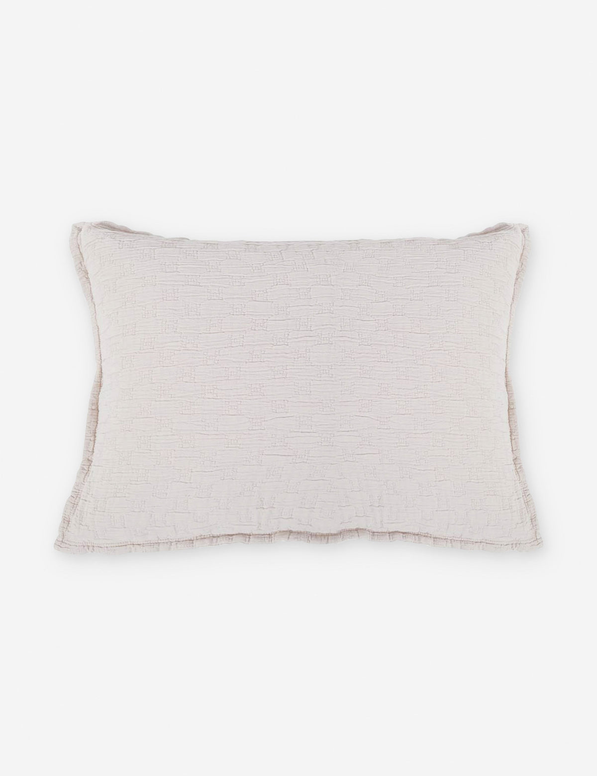 Ojai Cotton Matelassé Sham by Pom Pom at Home
