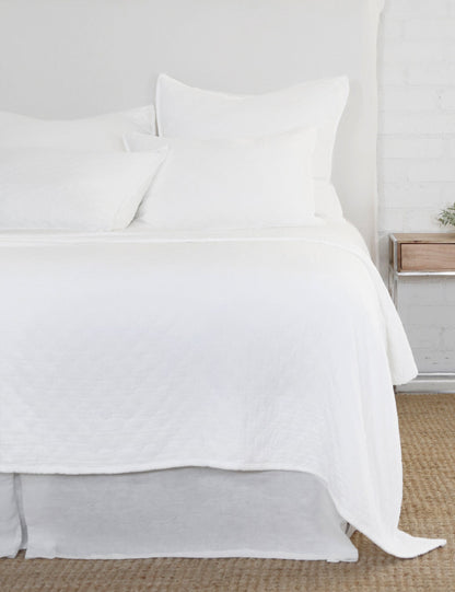 Ojai Cotton Matelassé Sham by Pom Pom at Home