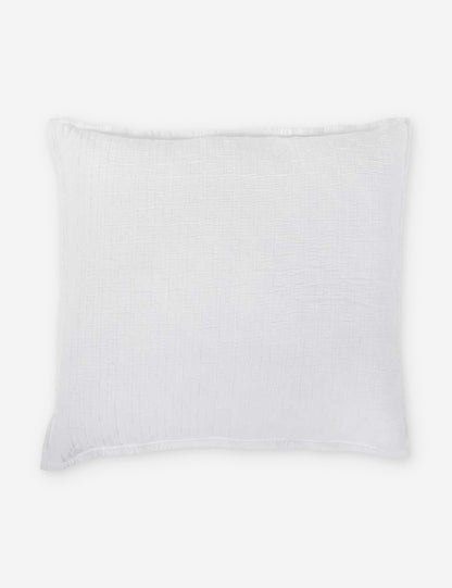 Ojai Cotton Matelasse Euro Sham by Pom Pom at Home