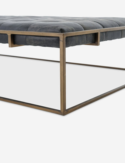 Olwina Leather Coffee Table