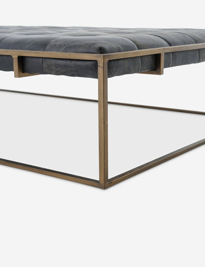 Olwina Leather Coffee Table