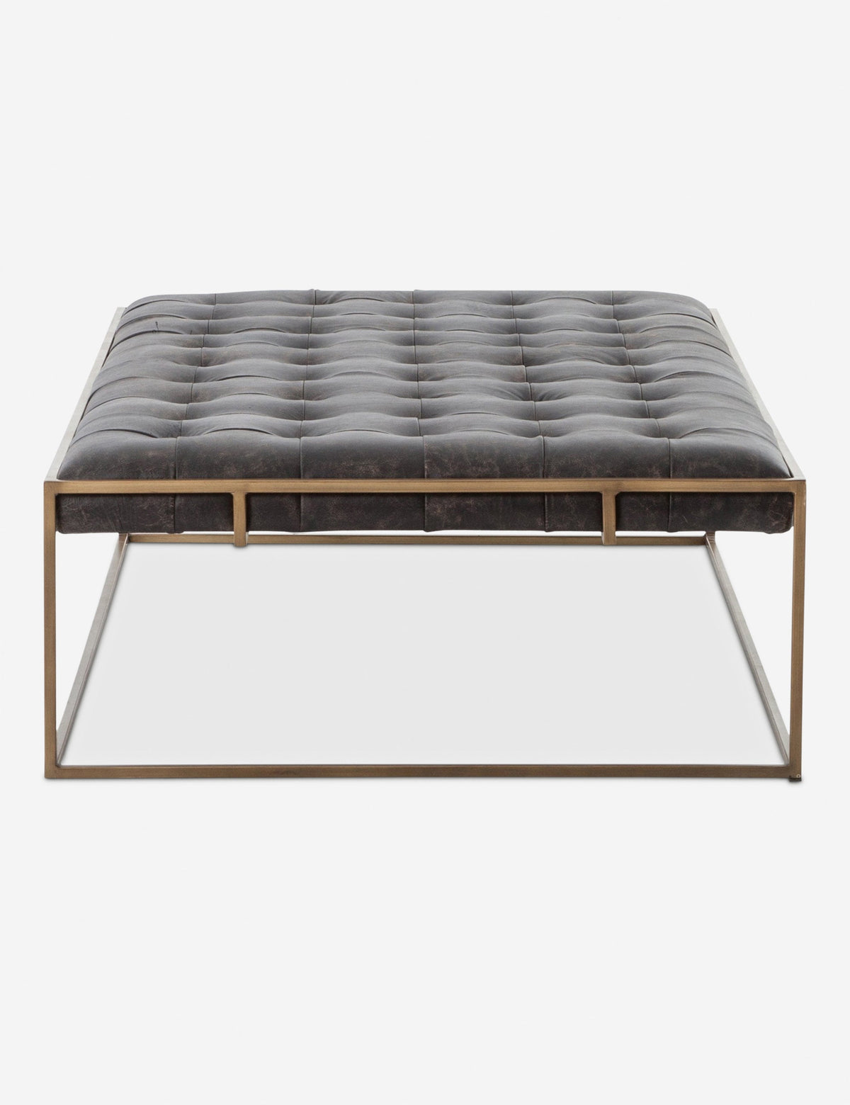 Olwina Leather Coffee Table