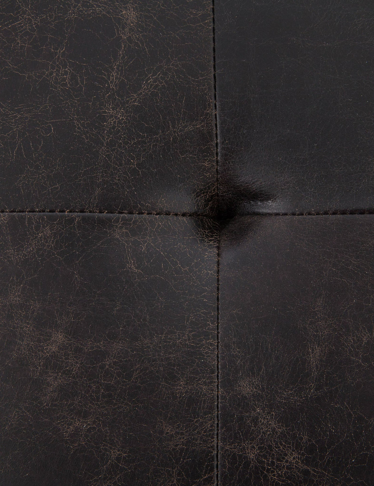Olwina Square Leather Coffee Table