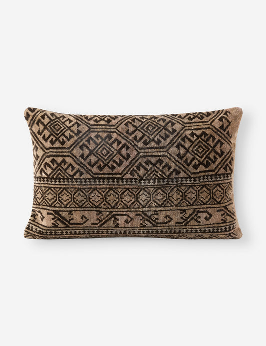 Vintage Lumbar Pillow No. 308, 16" x 24"