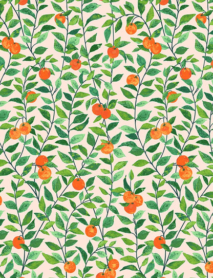 Orange Crush Peel + Stick Wallpaper