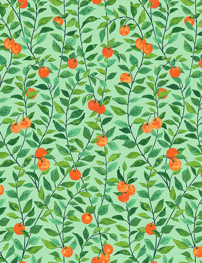Orange Crush Peel + Stick Wallpaper