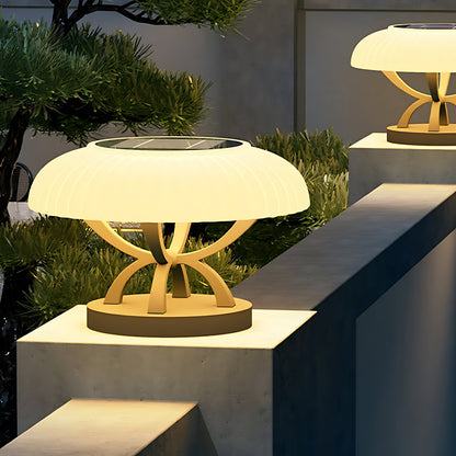 Waterproof Arc Column Pillar Light Modern Style