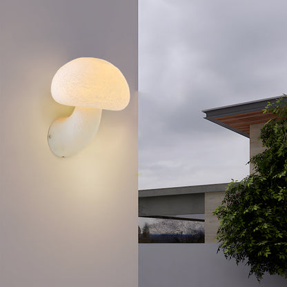 Wall Lights Led Warm Light  Resin Mushroom Vintage-Style