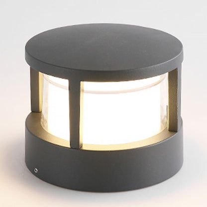 [Open-Box] Versatile LED Multi-Mount Lantern Modern Outdoor Lighting for Walls, Walkways, and Posts