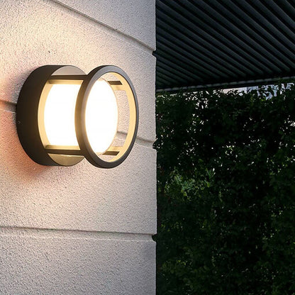 [Open-Box] Versatile LED Multi-Mount Lantern Modern Outdoor Lighting for Walls, Walkways, and Posts