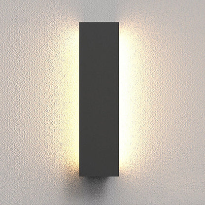 [Open-Box]Outdoor Modern Waterproof LED Rectangular Wall Lights Wall
