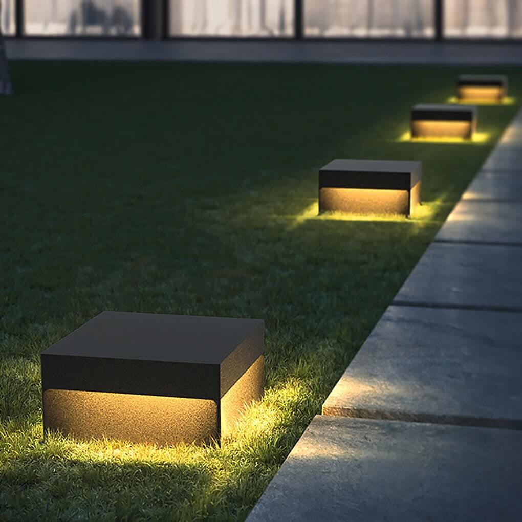 [Open-Box]Square Pillar Lights Modern Waterproof Outdoor Fence Light