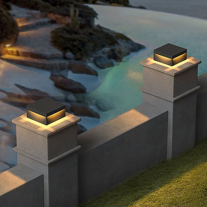[Open-Box]Square Pillar Lights Modern Waterproof Outdoor Fence Light
