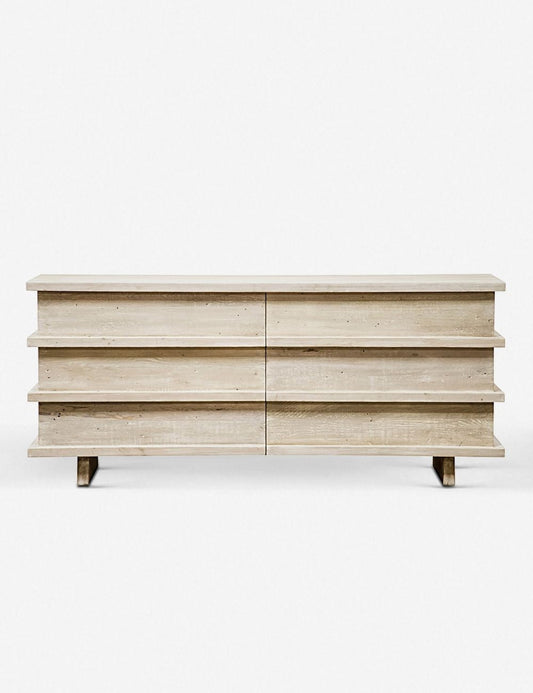Corliss 6-Drawer Dresser, White Wash