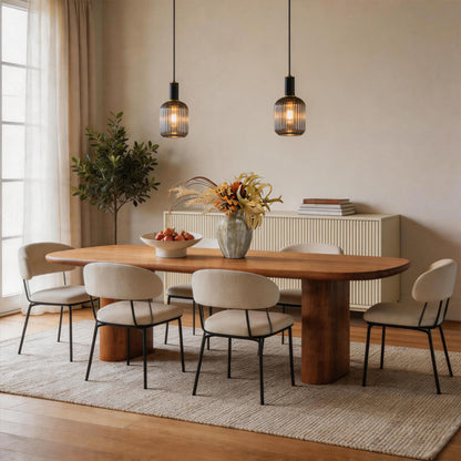 Vintage Glass Pendant Light Nordic Luxury Single Ceiling Light