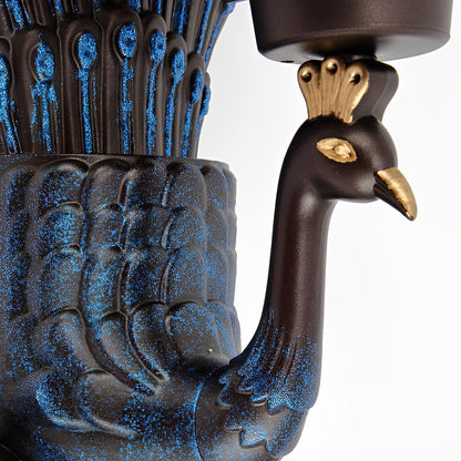 [Open-Box]Waterproof Retro Peacocks Aluminum European Style Outdoor Wall Light