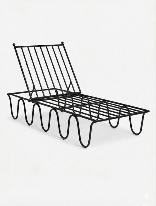 Peggy Outdoor Chaise Frame by Sarah Sherman Samuel