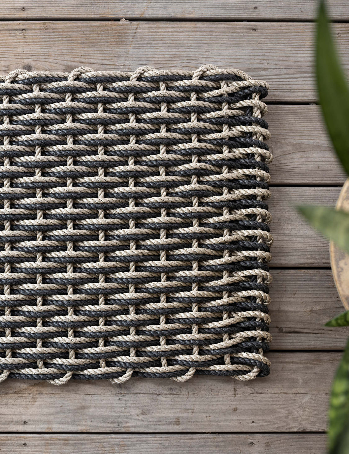 Two Tone Doormat by The Rope Co.
