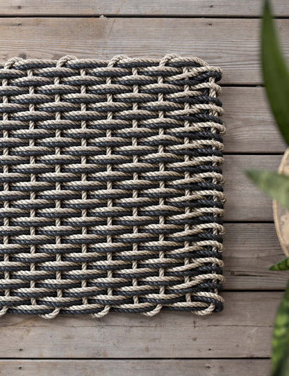Two Tone Doormat by The Rope Co.