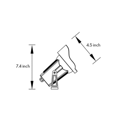 Waterproof LED Spotlight Light Outdoor Minimalist Style