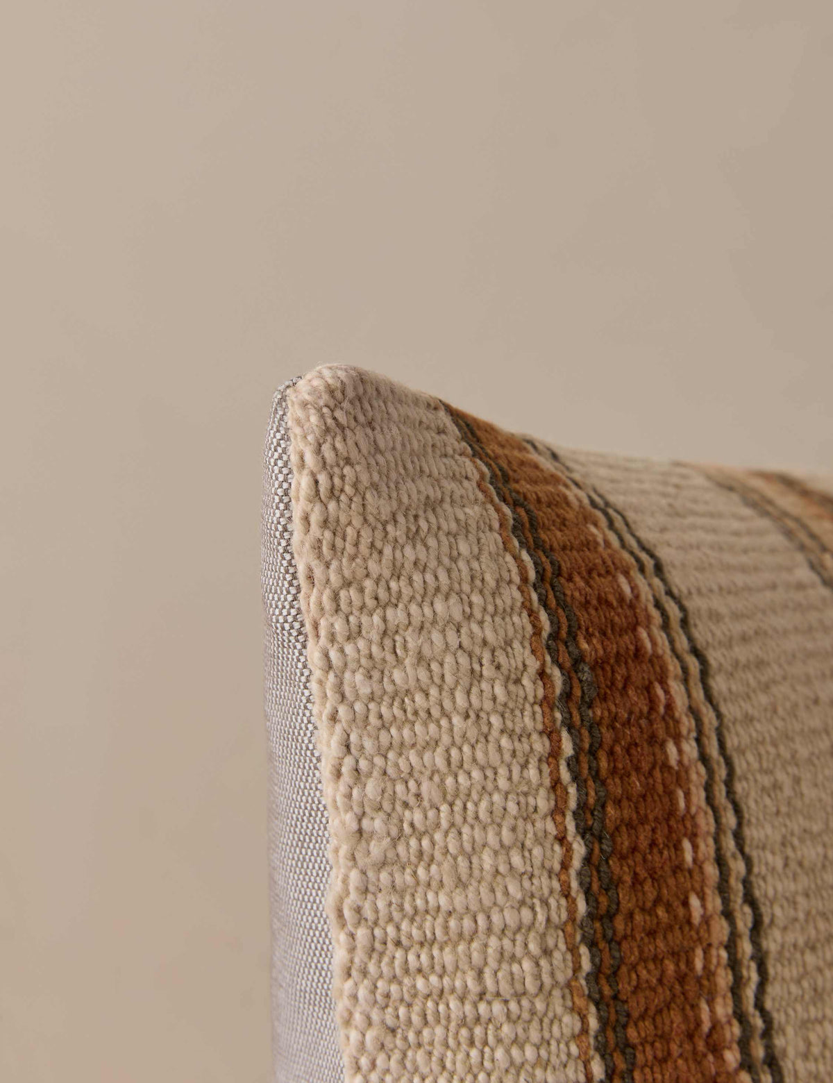 Vintage Lumbar Pillow No. 349, 12" x 20"