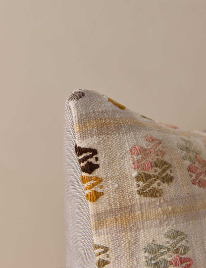 Vintage Lumbar Pillow No. 354, 16" x 24"