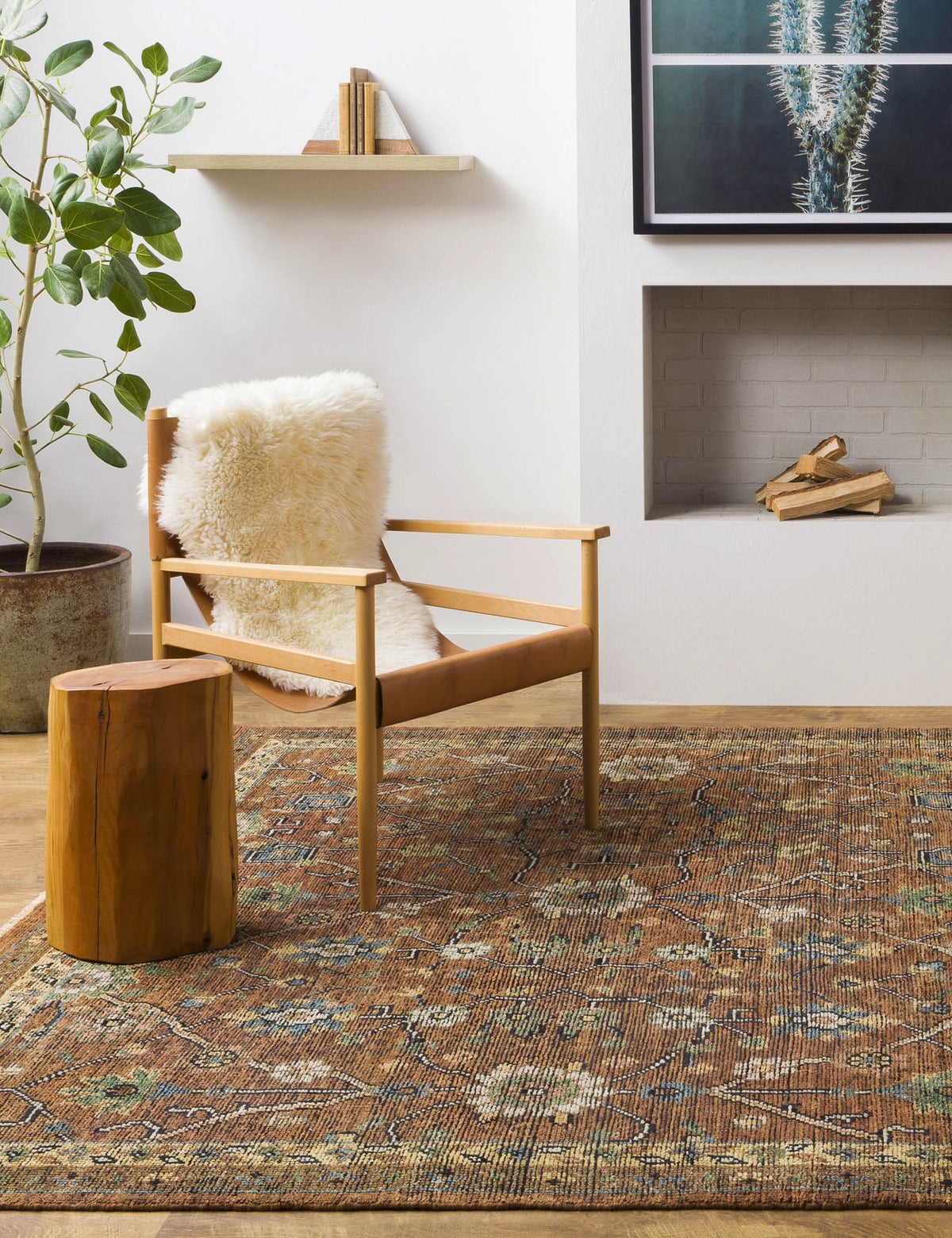 Fanya Hand-Knotted Wool Rug