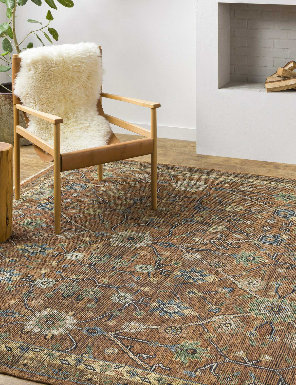 Fanya Hand-Knotted Wool Rug