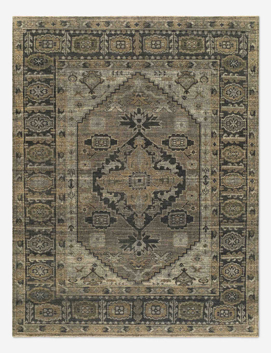 Aubine Hand-Knotted Wool Rug