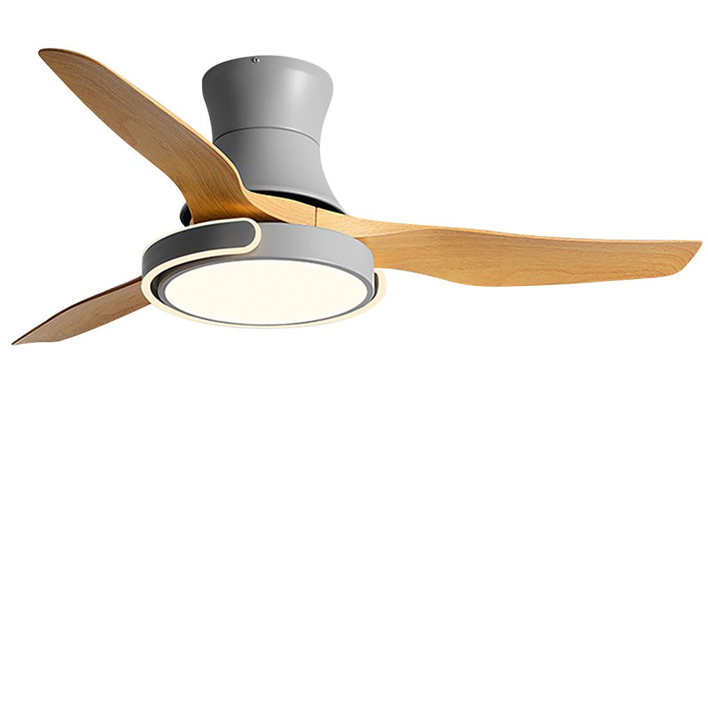 [Open-Box]Remote Control Variable Frequency Dimming Integrated Ceiling Fan Light Supports Forward and Reverse