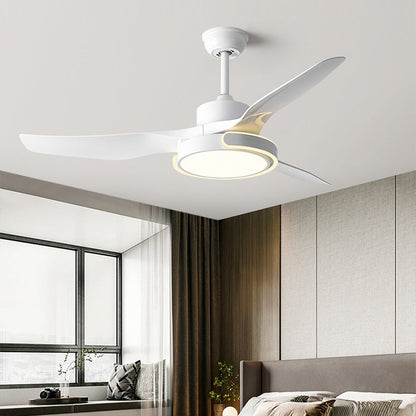 [Open-Box]Remote Control Variable Frequency Dimming Integrated Ceiling Fan Light Supports Forward and Reverse