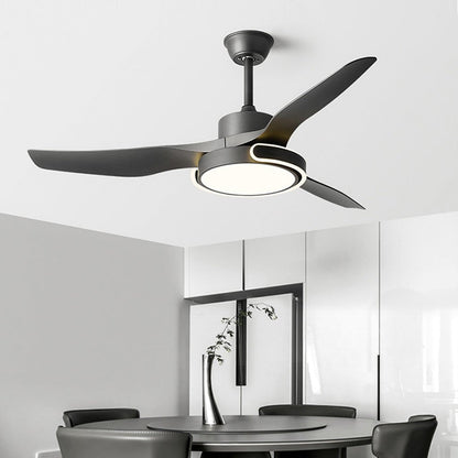 [Open-Box]Remote Control Variable Frequency Dimming Integrated Ceiling Fan Light Supports Forward and Reverse