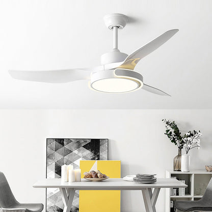 [Open-Box]Remote Control Variable Frequency Dimming Integrated Ceiling Fan Light Supports Forward and Reverse